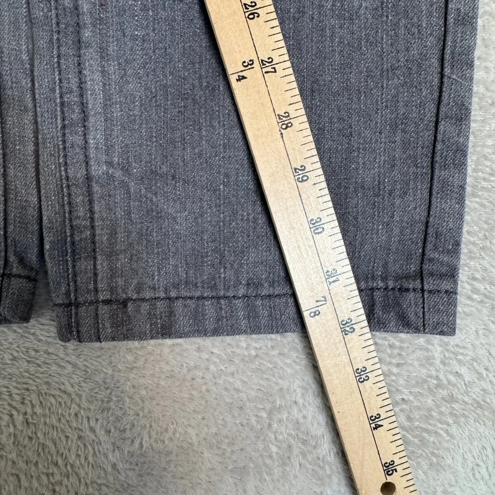 Vintage Southpole Jeans Mens 34 Gray Preowned Denim Straight Leg Streetwear - Picture 9 of 10